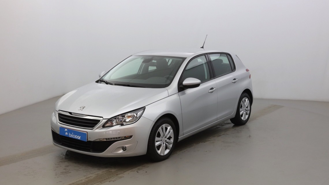 PEUGEOT 308 1.6 BlueHDi 115ch BVA Active Suréquipée Gris Aluminium