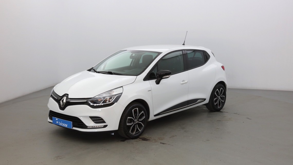 RENAULT Clio 0.9 TCe 90ch Limited GPS +Radar de recul Blanc Glacier