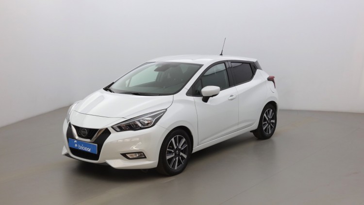 NISSAN Micra 1.5 dCi 90ch N-Connecta suréquipé +Pack Techno Blanc