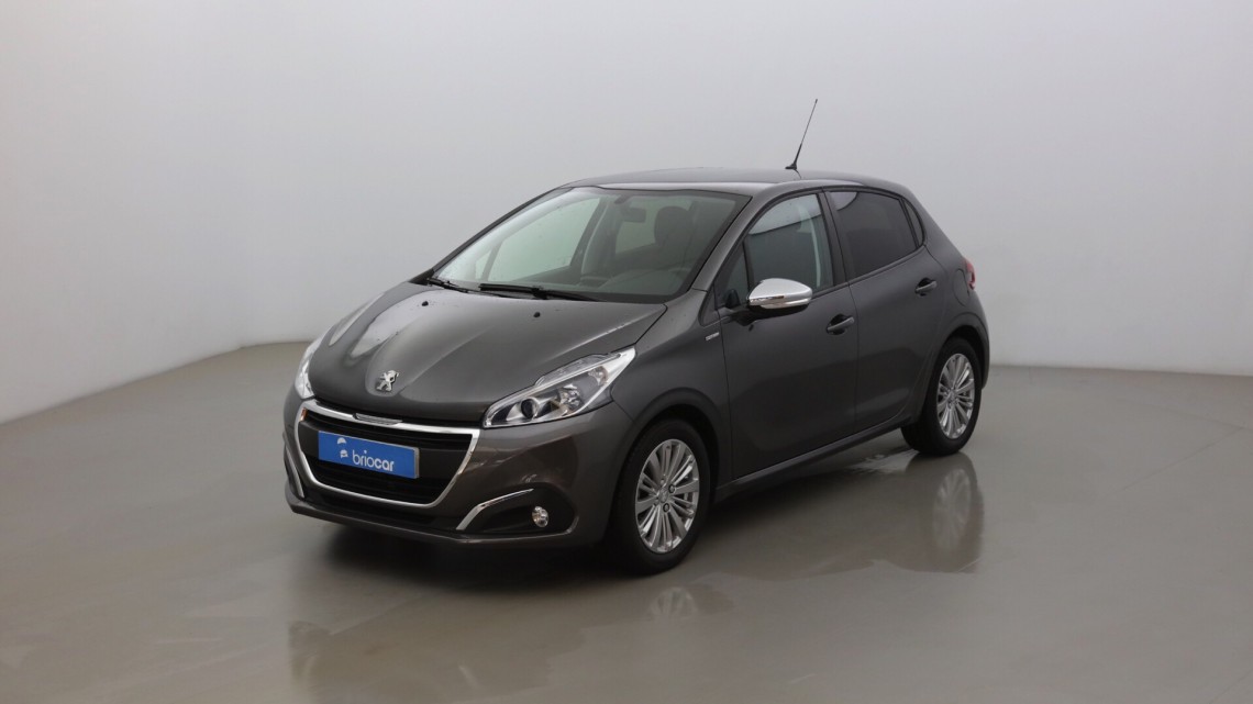 PEUGEOT 208 1.2 PureTech 82ch Style +Caméra suréquipée Gris Platinium