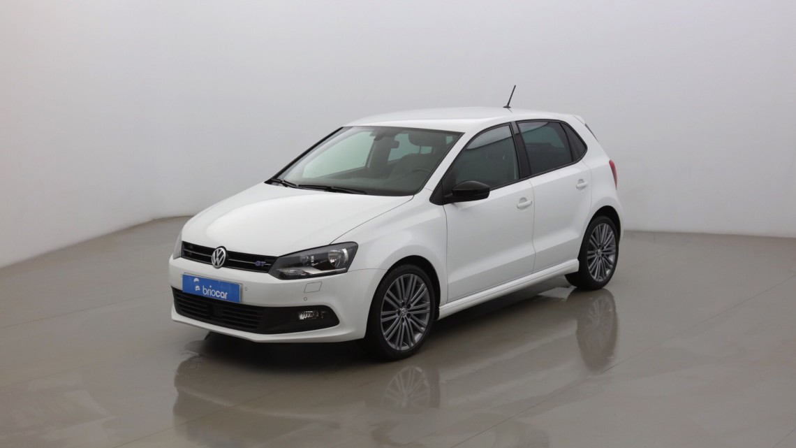 VOLKSWAGEN Polo 1.4 TSI 150ch ACT BMT Blue GT 5p suréquipée Blanc Pur