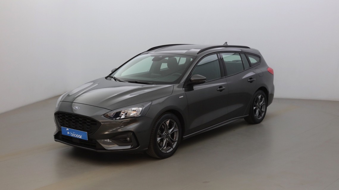 FORD Focus SW 1.5 EcoBoost 150ch S&S STLine BVA suréquipé Gris occasion 2019 18980