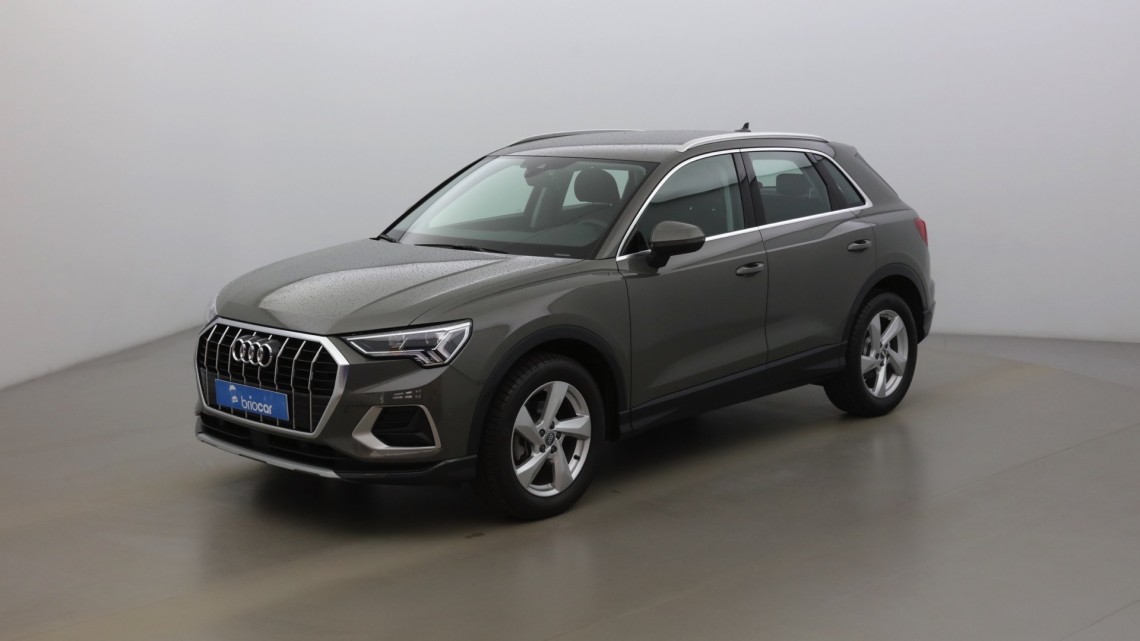 AUDI Q3 35 TFSI 150 ch Stronic Advanced suréquipé Gris Chronos