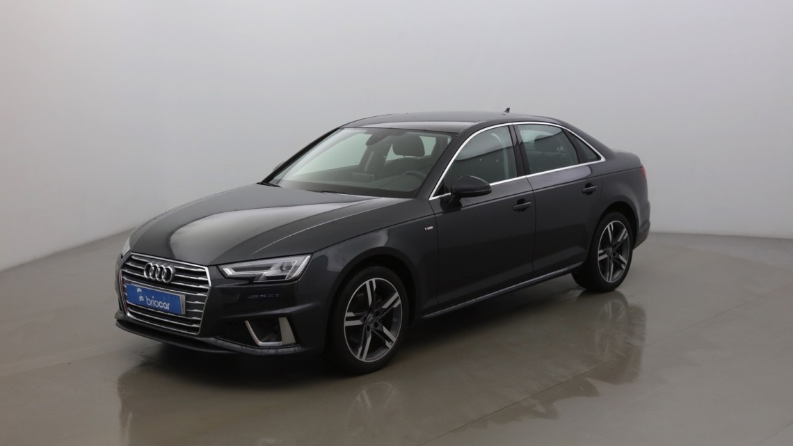 AUDI A4 35 TDI 150ch S Line Edition Stronic suréquipée Gris Manhattan