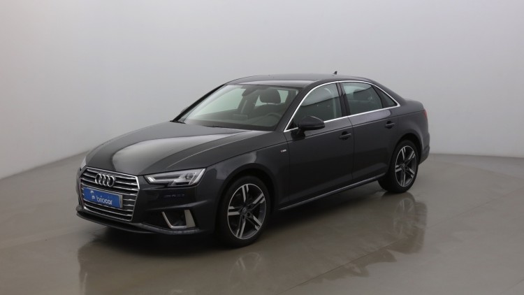 AUDI A4 35 TDI 150ch S Line Edition Stronic suréquipée Gris Manhattan