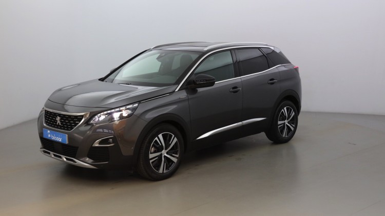 PEUGEOT 3008 1.5 BlueHDi 130ch GT Line +Toit Ouvrant Pano suréquipé Gris Platinium (M)