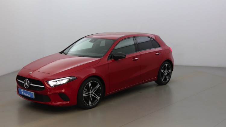 MERCEDES-BENZ Classe A 180 d 116ch 7G-DCT Progressive Line suréquipée Rouge jupiter