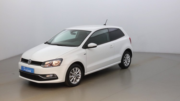 VOLKSWAGEN Polo 1.2 TSI 90ch BlueMotion Technology Lounge 3p Blanc Oryx