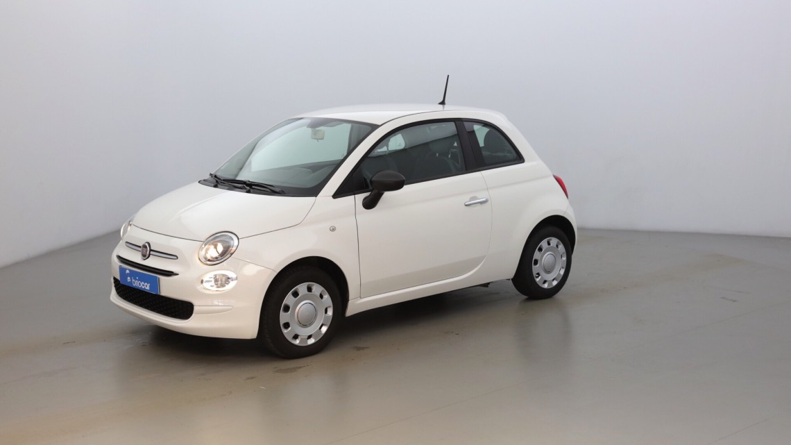 FIAT 500 1.2 8v 69ch Pop Coloris Pastel Bossa Nova White