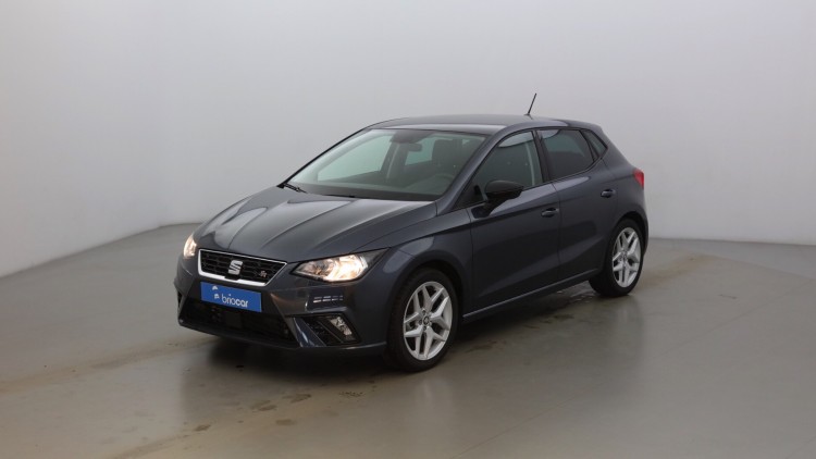 SEAT Ibiza 1.0 EcoTSI 115ch S&S FR DSG7 suréquipée Gris Magnétique