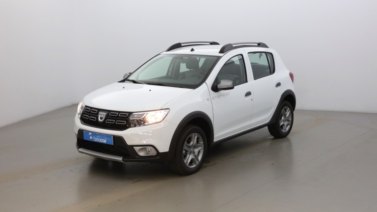 DACIA Sandero 1.0 TCe 100ch Stepway plus suréquipée Blanc ...
