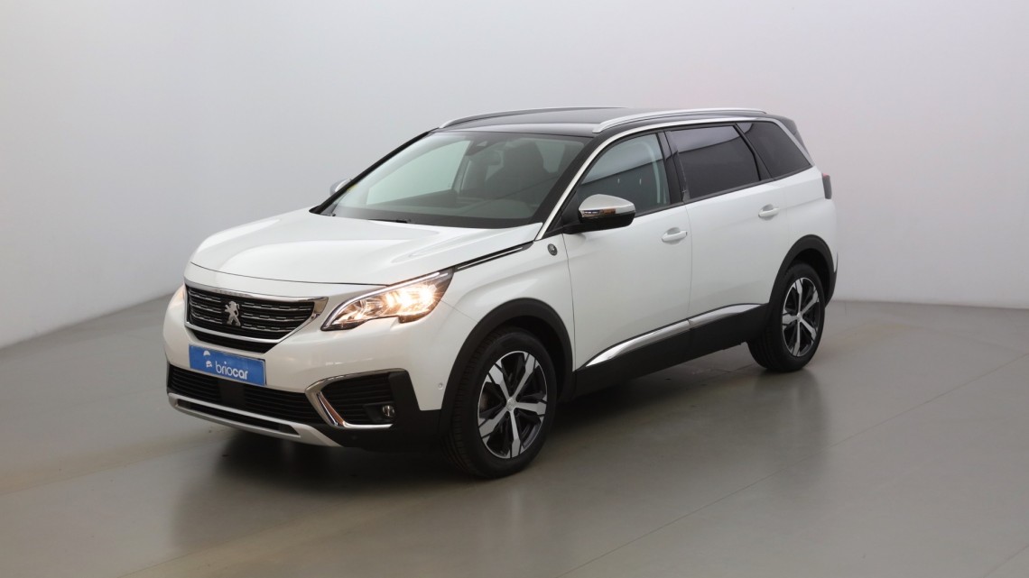 PEUGEOT 5008 1.5 BlueHDi 130ch Crossway S&S EAT8 7PL suréquipé Blanc Nacré (S)