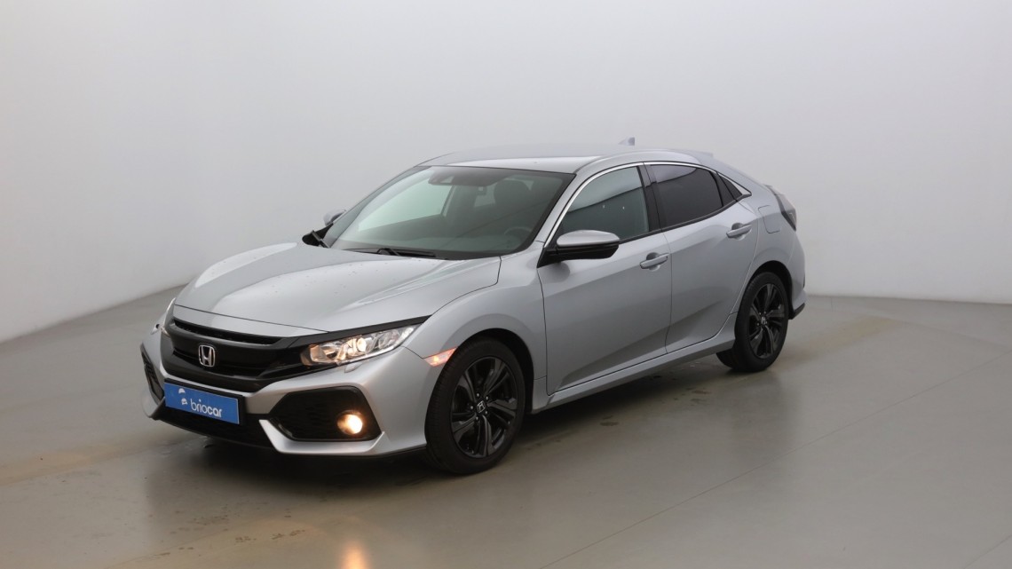 HONDA Civic 1.6 i-DTEC 120ch Elegance Nav 5p suréquipé Argent Astral Métallisé