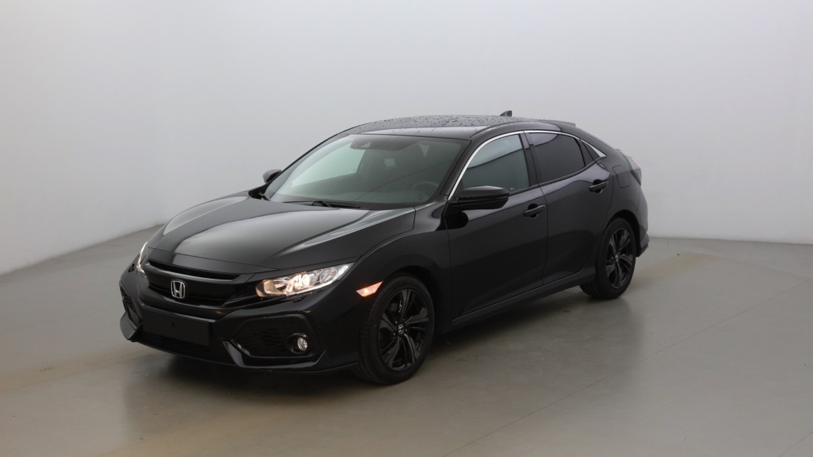 HONDA Civic 1.6 iDTEC 120ch Elegance 5P suréquipé Noir Cristal Nacré