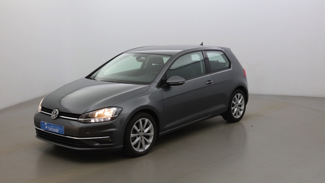 VOLKSWAGEN Golf 1.6 TDI 115ch Confortline Business DSG7 3p suréquipé Gris Indium