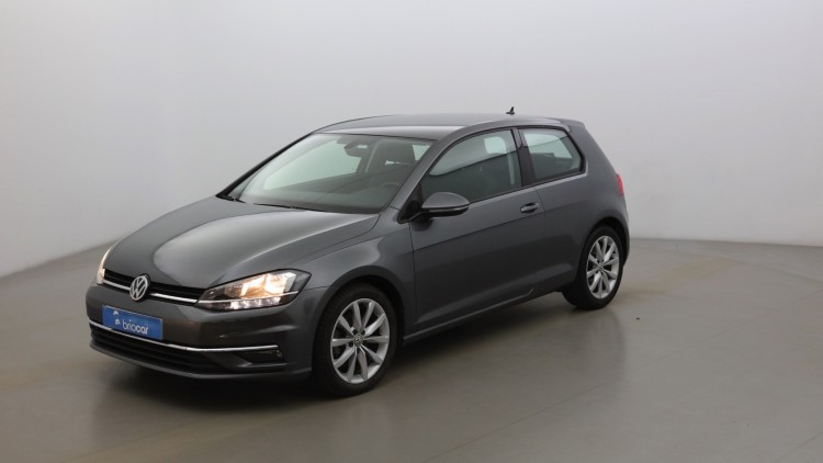 VOLKSWAGEN Golf 1.6 TDI 115ch Confortline Business DSG7 3p suréquipé Gris Indium