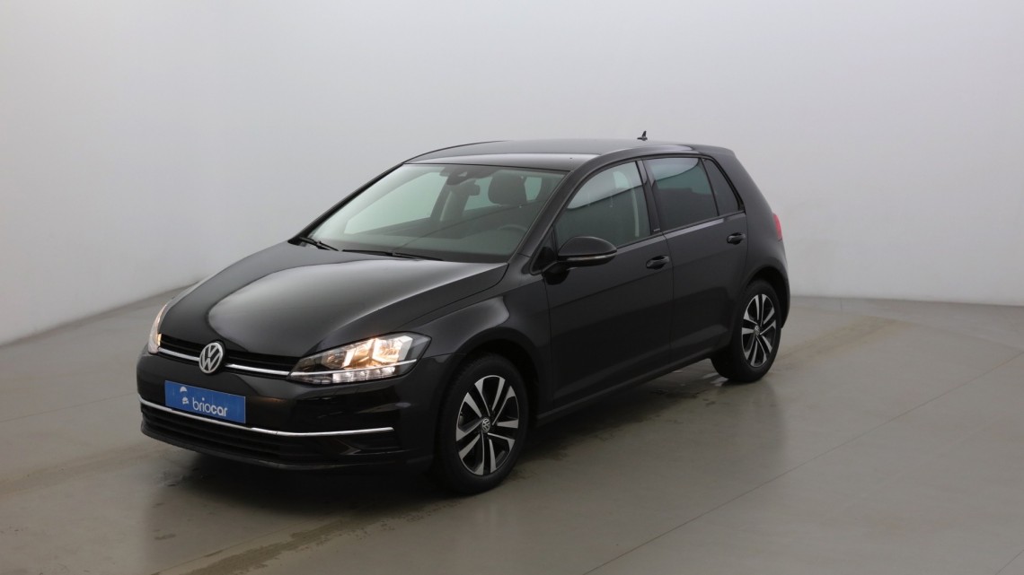 VOLKSWAGEN Golf 2.0 TDI 150ch IQ.Drive DSG7 +Park Assist suréquipé Noir Intense