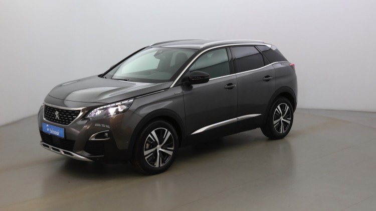 PEUGEOT 3008 1.2 PureTech 130ch S&S GT Line EAT8 + Coffre électrique Gris Platinium (M)
