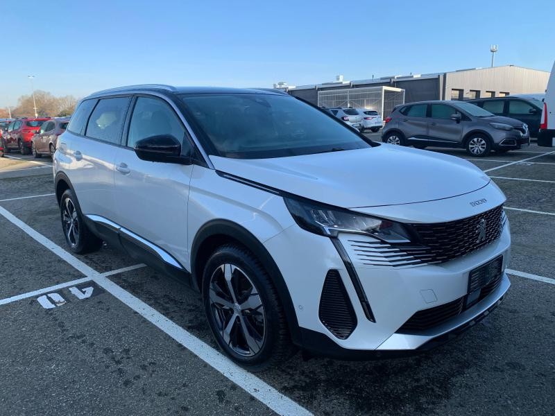 PEUGEOT 5008 1.5 BlueHDi 130ch S&S Allure Pack + options Blanc Nacré (N) occasion 2021 34480