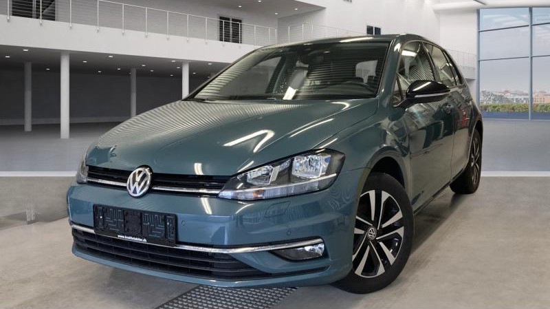 VOLKSWAGEN Golf 1.6 TDI 115ch IQ.Drive DSG7 Bleu Pétrole