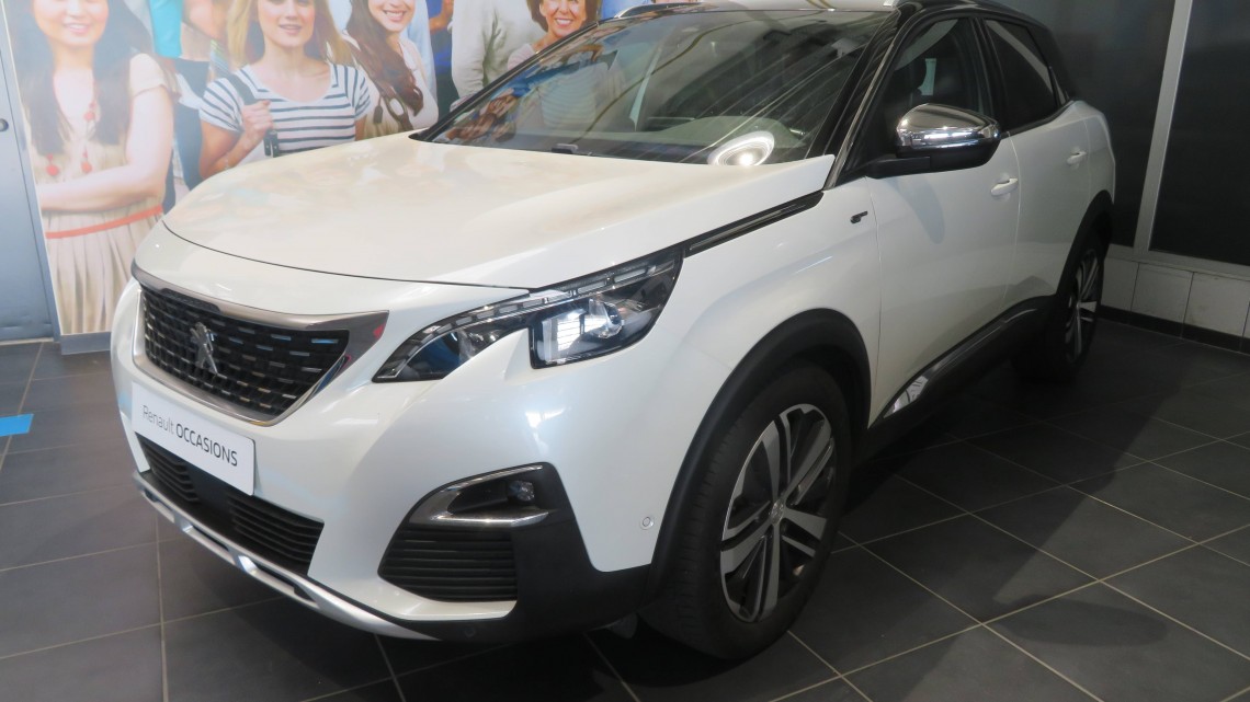 PEUGEOT 3008 2.0 BlueHDi 180ch S&S EAT6 GT 5p Blanc