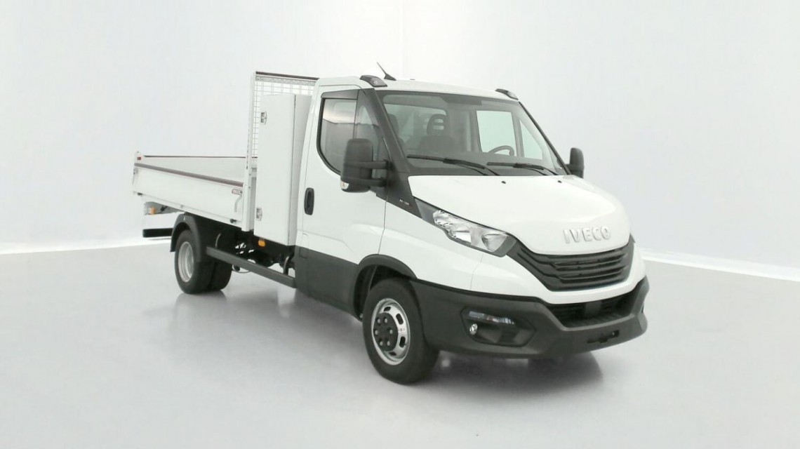 IVECO Daily Fg VUL Daily III 35C16H 3750 3.0 160ch Benne + Coffre JPM Blanc