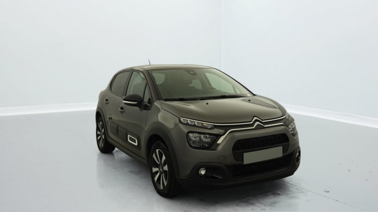 CITROEN C3 PureTech 110 ch BVM6 Max Gris Platinium