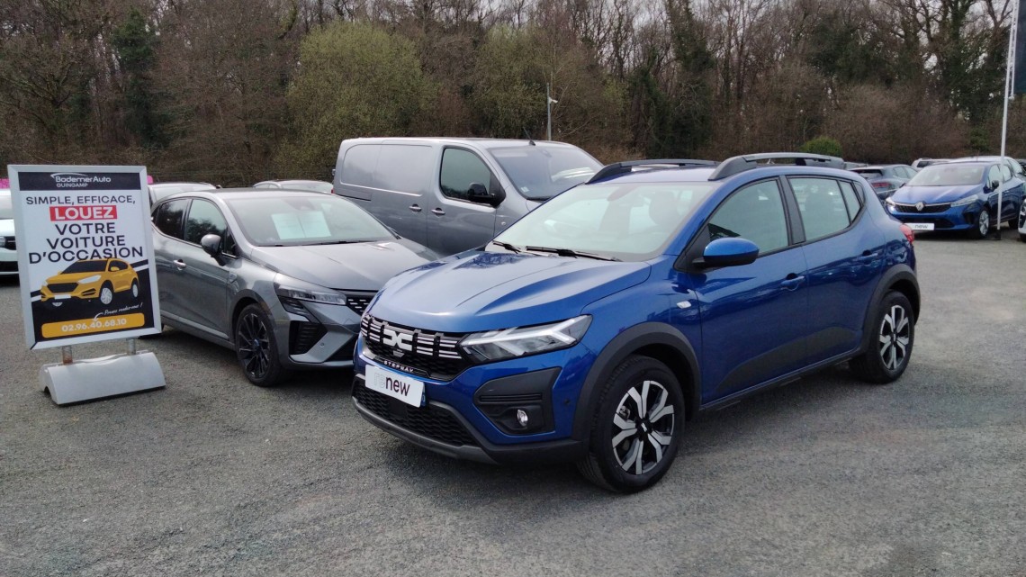 DACIA Sandero ECO-G 100 Stepway Expression 5p Bleu