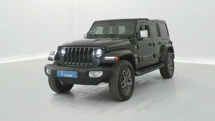 JEEP Wrangler 2.0 T 380ch 4xe Overland Command-Trac Black