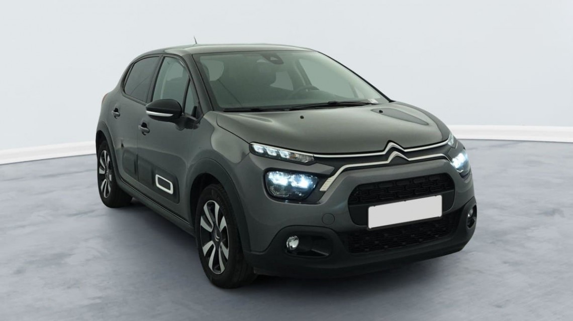 CITROEN C3 PureTech 110 ch BVM6 Max Gris Platinium
