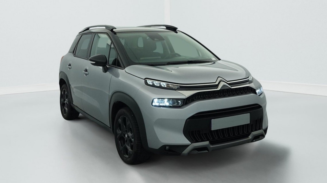 CITROEN C3 Aircross PureTech 110 S S BVM6 Max Gris Acier / Toit Noir 