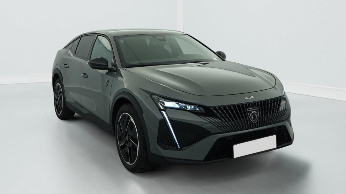 PEUGEOT 408 PureTech 130 ch S S EAT8 GT Gris Selenium