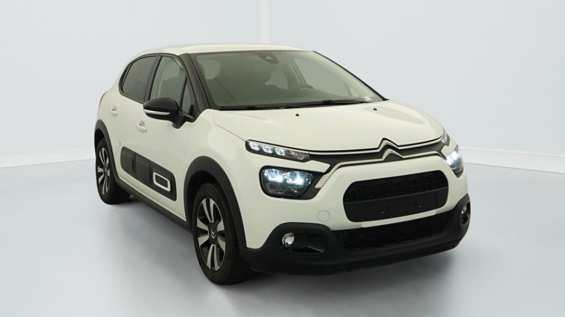 CITROEN C3 PureTech 110 ch BVM6 Max Blanc Banquise