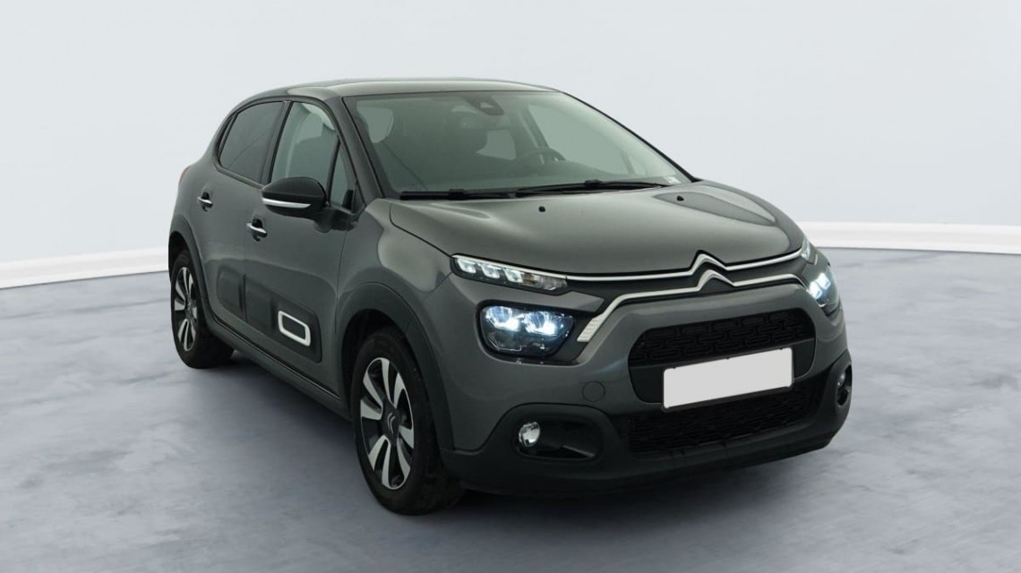 CITROEN C3 PureTech 110 ch BVM6 Max Gris Platinium
