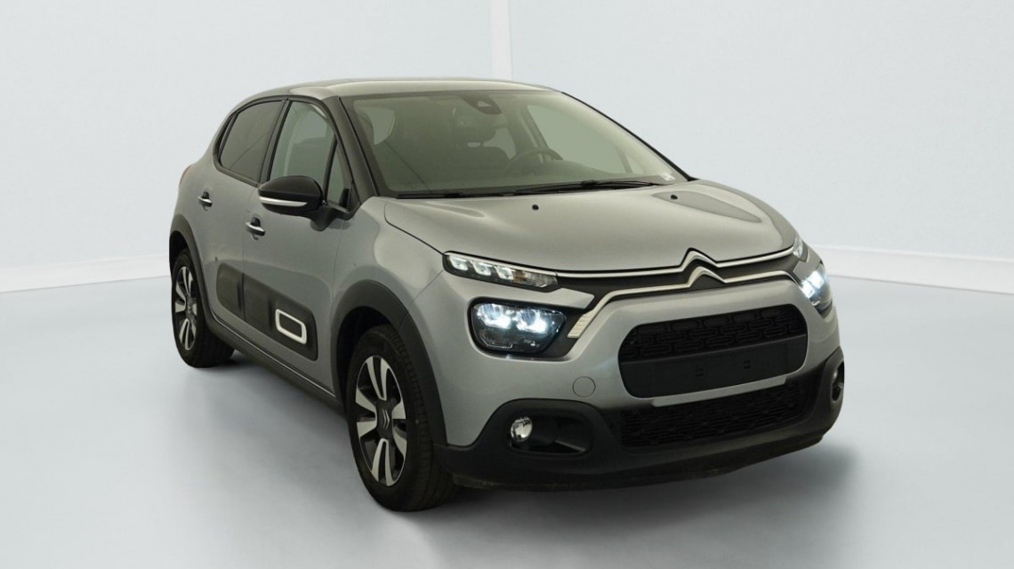 CITROEN C3 PureTech 110 ch BVM6 Max Gris Acier