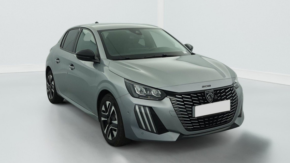 PEUGEOT 208 PureTech 100 S S BVM6 Allure gris artense