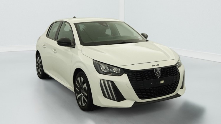 PEUGEOT 208 PureTech 100 S S BVM6 Active Blanc Banquise