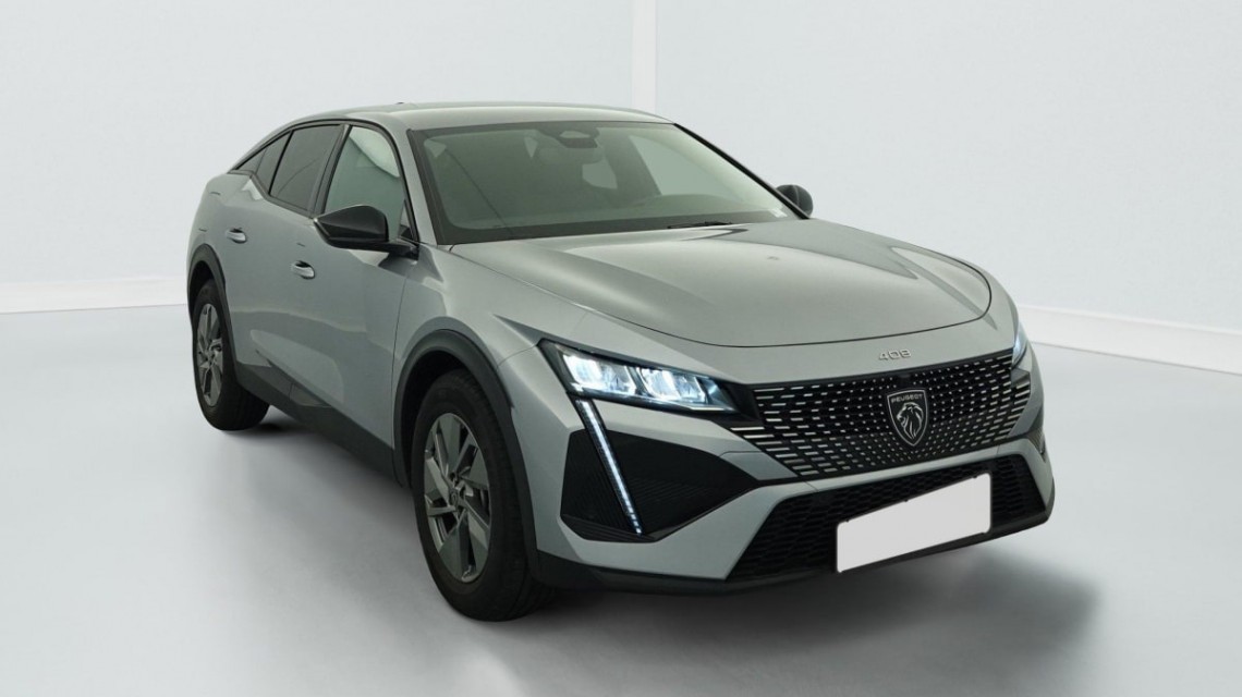 PEUGEOT 408 Hybrid 136 e-DCS6 Allure gris artense
