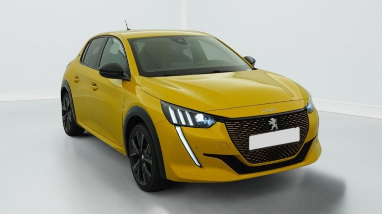 PEUGEOT 208 50 KWH 136CH GT Jaune Faro