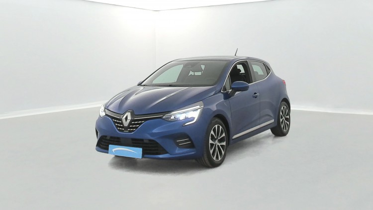 RENAULT Clio 1.6 E-Tech hybride 140ch Intens + Caméra de recul Bleu Iron