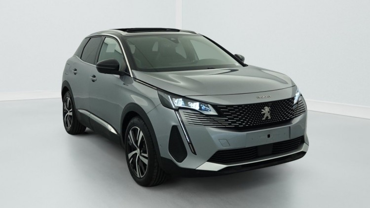 PEUGEOT 3008 Hybrid4 300 e-EAT8 GT Gris Artense / Toit Noir