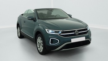 VOLKSWAGEN T-Roc Cabriolet 1.0 TSI 110 Start Stop BVM6 Style d’occasion 26946km révisée et livrable partout en France