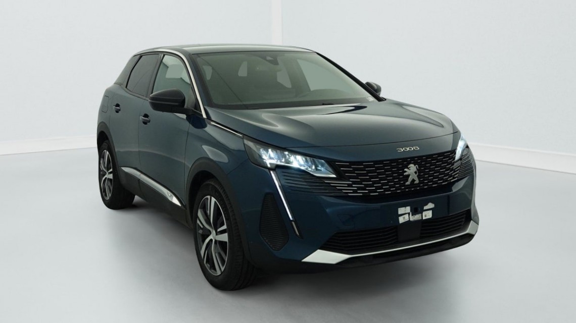PEUGEOT 3008 PureTech 130ch S S BVM6 Allure Pack Bleu Célèbes