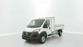 FIAT Ducato CCb VUL Ducato cc 3.5 L 2.2 H3-Power 140ch Maxi Benne Acier + Coffre JPM neuve 20km révisée et livrable partout en France