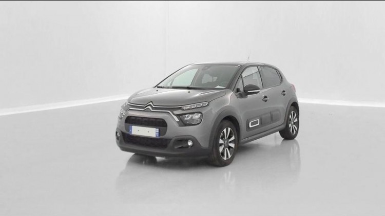 CITROEN C3 1.2 PureTech 110ch MAX Gris Platinium (M)