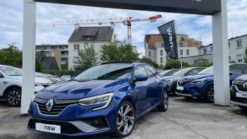 RENAULT Megane Mégane IV Berline Blue dCi 115 EDC 21N R.S. Line 5p d’occasion 27269km révisée et livrable partout en France