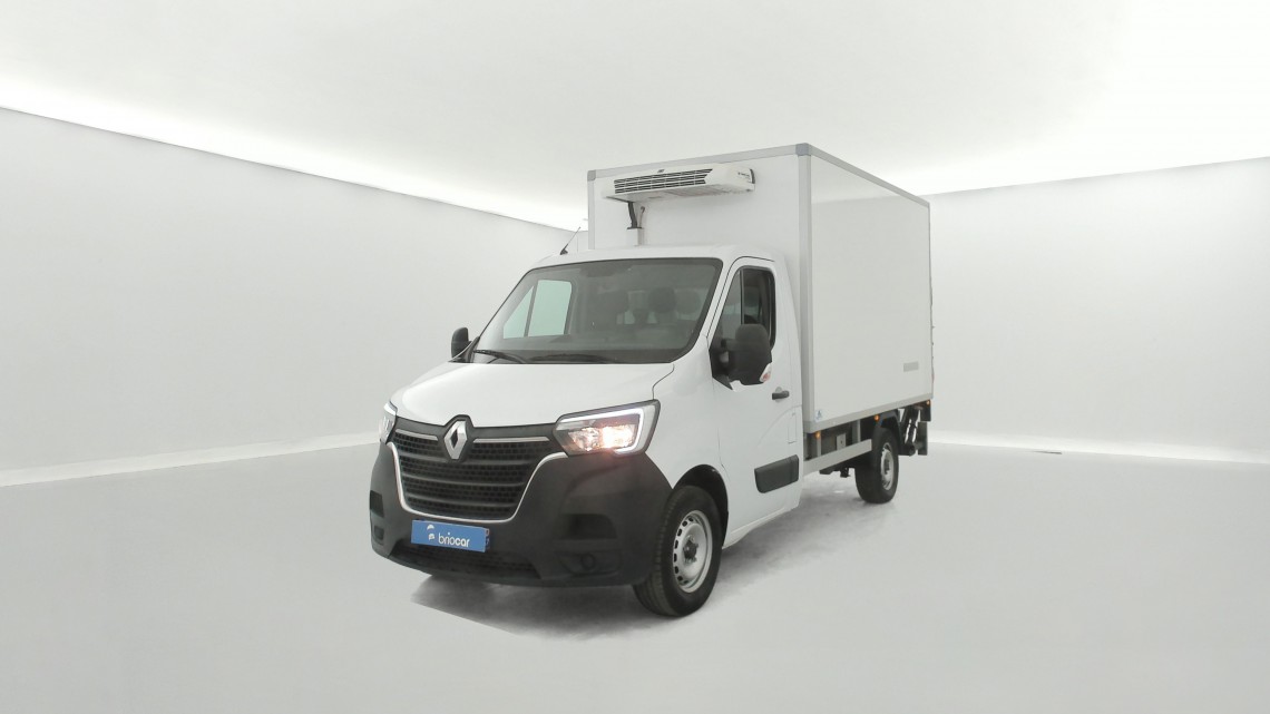 RENAULT Master CCb VUL Frigo R3500 L2 2.3 Blue dCi 145ch Confort + Groupe frigorifique Thermo King + Demi hayon Blanc Minéral