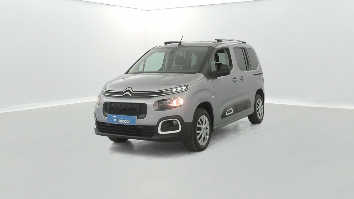 CITROEN Berlingo M BlueHDi 100ch Feel Pack + GPS + Attelage Gris Acier