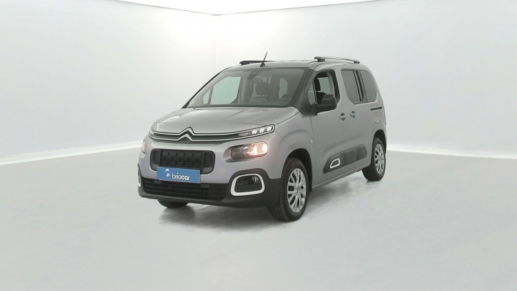 CITROEN Berlingo M BlueHDi 100ch Feel Pack + GPS + Attelage Gris Acier