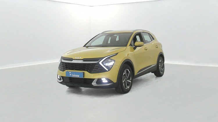 KIA Sportage 1.6 T-GDi 230ch HEV  Active BVA6 4x2 Jaune Cédrat métallisé